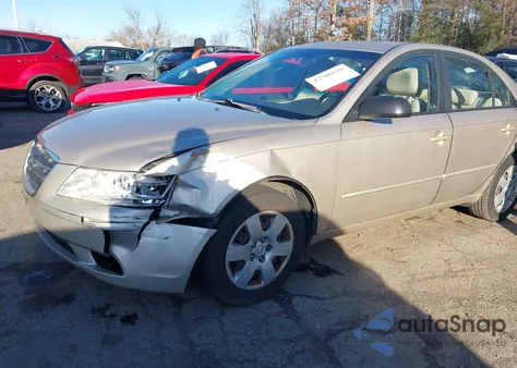 2010 Hyundai Sonata Gls z USA, uszkodzony, nr VIN 5NPET4AC7AH644919